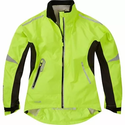 Buy Madison Stellar Women's Waterproof Cycling Jacket, Biking, Riding, Yellow. • 29.99£