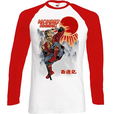 Buy MONKEY MAGIC T-SHIRT Mens Retro Chinese Fantasy TV Show Martial Arts 70's 80's • 12.95£