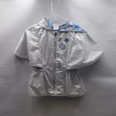 Buy Disney Store Frozen Hooded Jacket Size 9/10 Elsa Ana Coat - EUC • 32.02£