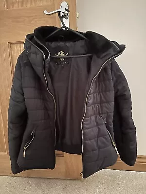 Buy Rising Black Quilted Women’sjacket Size Large • 6.45£