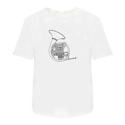 Buy 'French Horn' Men's / Women's Cotton T-Shirts (TA029736) • 11.89£