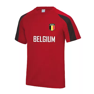 Buy Belgium Euro  Sports T Shirt Football Your Country T Shirt Pristine Finish • 16.99£