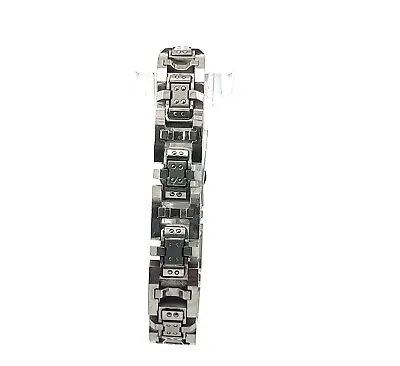 Buy Black & Blue Jewelry Co. 13mm Stainless Steel Peg Bracelet • 108.32£