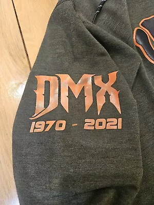 Buy Custom DMX Memorial RUFF RYDERS Sammy Clawz Soft Long Sleeve Hooded Shirt XL RAP • 24.60£
