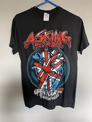 Buy Official Asking Alexandria Heart Attack Band T Shirt Size S Small • 12.99£