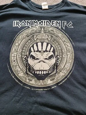 Buy Iron Maiden Fan Club Renewal Shirt 2017  The Book Of Souls Gildan T Shirt (L) • 12£