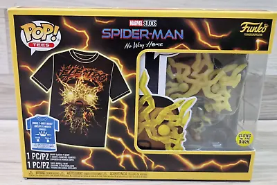 Buy Funko Pop Tees Spiderman No Way Home 1165 Electro Including T Shirt Brand New • 14.99£