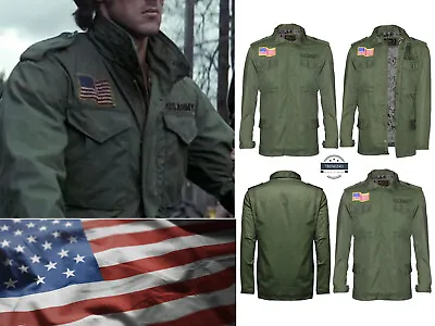 Buy Mens M65 First Blood John Rambo Military Us Army Commander Movie Cotton Jacket • 51£