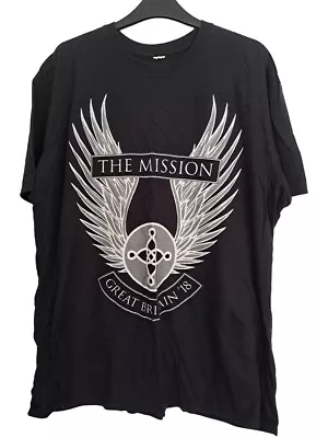 Buy Official The Mission Uk 'great Britain 18' T Shirt Size 2xl • 12£
