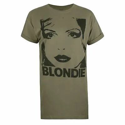 Buy Official  Blondie Ladies Silhouette T-shirt Khaki S - XXL • 10.49£