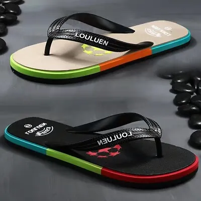 Buy Men's Summer Mesa Sandals Beach Flip Flops Slippers Sandals Shoes Slides Outdoor • 13.51£