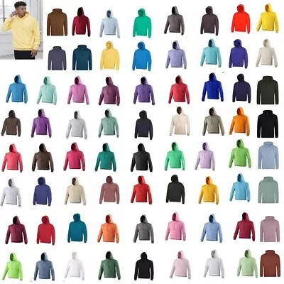 Buy AWDis College Hoodie - Stylish Plain Classic Pullover Unisex Hooded Sweatshirt • 22.29£