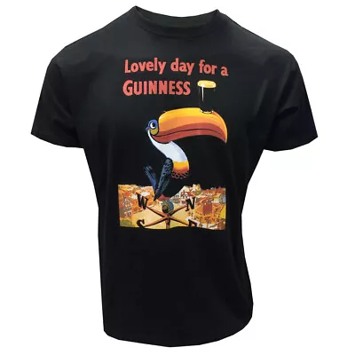 Buy Guinness Black  Lovely Day For A Guinness   T-Shirt (S - XXXL) • 21.50£