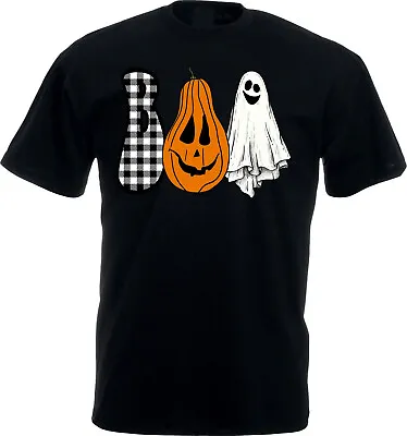 Buy Boo Ghost Pumpkin T-Shirt, Cute Spooky Shirt, Spooky Season Shirt Unisex Tee Top • 13.99£