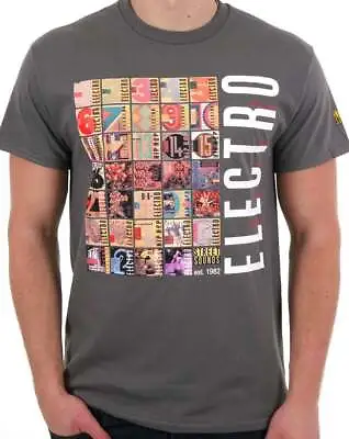 Buy Street Sounds Electro T-shirt Charcoal - Dance Vinyl Records, Rave, Hip Hop, 80s • 29.95£