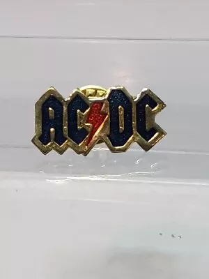 Buy 1  AC/DC 80's Rockband Concert Metal Pin Pinback Jean Jacket, Lapel, Hat Pin • 8.51£