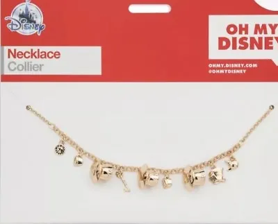 Buy New Disney Store Alice In Wonderland Charm Necklace Pendant Bnwt Oh My Disney • 11.99£