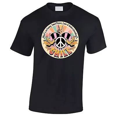 Buy Elvis Costello T-Shirt Inspired By Nick Lowe 60's Peace Love Hippy Woodstock • 13.95£