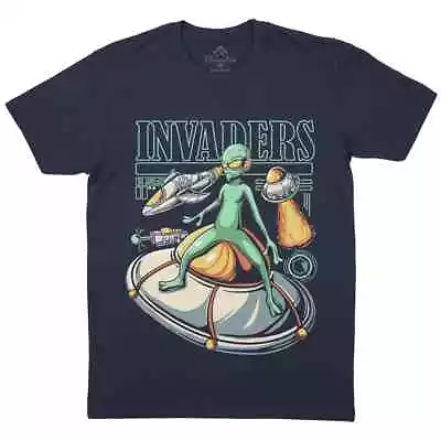 Buy Alien Invaders T-Shirt Space Universe UFO Planet Galaxy Area 51 Flying P651 • 11.99£