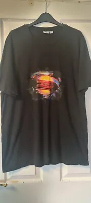 Buy Mens Superman T Shirt Xl  Chest 56 -58  • 5.99£