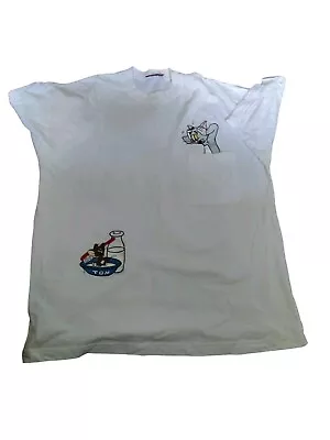 Buy Vintage 1995 Tom And Jerry Embroidered TShirt By Addiction  • 2.20£