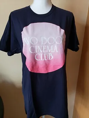 Buy New  'Two Door Cinema Club' Navy Tshirt Size M  • 17.06£