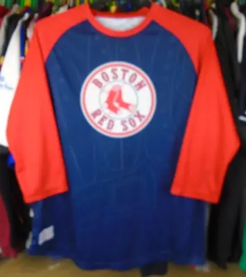 Buy Boston Red Sox Mlb Sportscrate Baseball T-shirt Top Large • 16.99£