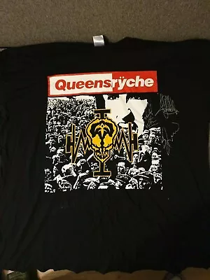 Buy Queensryche XXL Signed/Autograph/Signed/Autograph T-Shirt • 51.47£