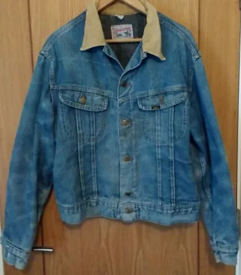 Buy 🇺🇸Made In USA Vintage 70s Lee Storm Rider Blanket Lined Jacket  • 99.99£