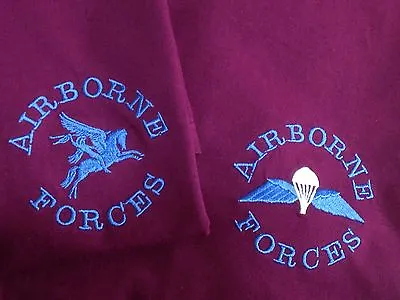 Buy Airborne Forces - Pegasus Or Wings - Embroidered Tees, Polos, Sweats, Hoodies. • 18£