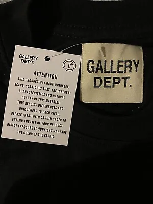 Buy Gallery Dept T-shirt Black | SMALL | Brand New Without Bag  • 70£