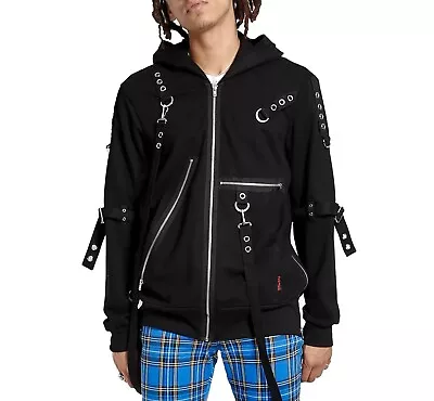 Buy New Fashion Men's Black CLASH HOODY Jacket • 103.99£