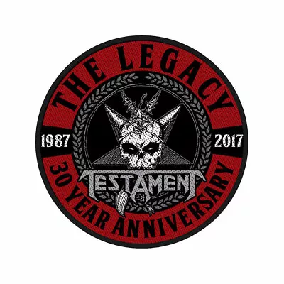 Buy Testament Sew On Patch - Official Licensed Merchandise - Free Postage • 3.95£
