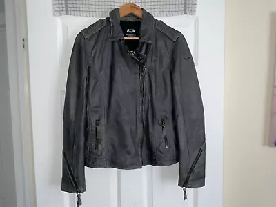 Buy Official Batman Vs Superman Grey Soft Real Leather Jacket Size Xl • 129.99£