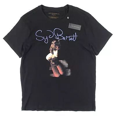 Buy John Varvatos Syd Barrett Singer Music Artist Large Black Tshirt Mens New • 37.69£