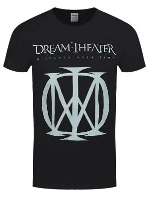 Buy Dream Theater T-shirt Distance Over Time Logo Men's Black • 18.99£