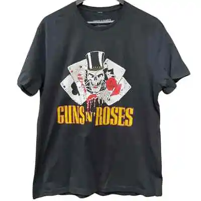 Buy Guns And Roses Official Licenced Product 4 Aces T-shirt Black • 12.99£