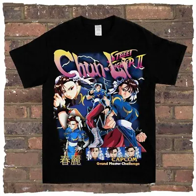 Buy Chun Li Grand Master Street Fighter Homage Retro T-Shirt • 22.99£