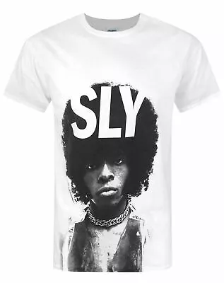 Buy Sly Stone White Short Sleeved T-Shirt (Mens) • 14.99£