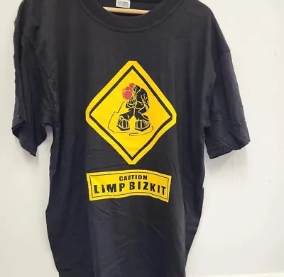 Buy LIMP BIZKIT Tee Shirt  80s 90s Retro  Black Nu Metal  Large American Band  • 16.47£