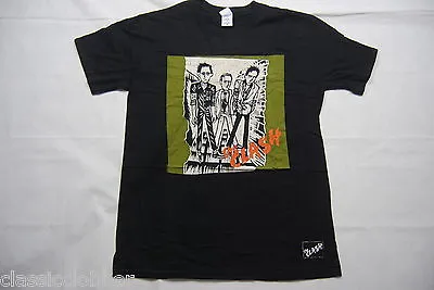 Buy The Clash 1st Album Cartoon T Shirt New Official Joe Strummer White Riot Rare • 12.99£