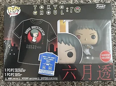 Buy Toru Mutsuki Tokyo Ghoul:re Funko Pop 2XL T-Shirt GameStop Exclusive • 23.74£