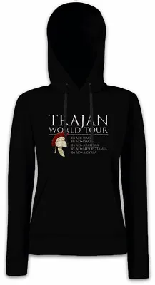 Buy Trajan World Tour Women Hoodie Sweatshirt Fun Princeps Rome Roman Legion Emperor • 40.79£