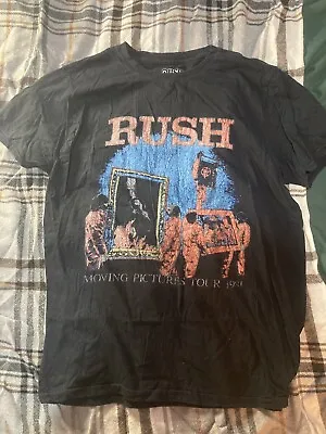 Buy Rush Moving Pictures Tshirt Mens Medium • 5£
