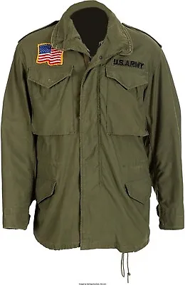Buy M65 Us Army First Blood Military Coat John Rambo Mens 100% Cotton Jacket • 53£
