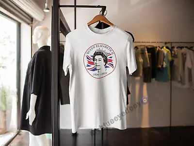 Buy The Queen T Shirt Elizabeth Ii 1926-2022 Rip Union Flag Her Majesty Adults Kids • 8.99£