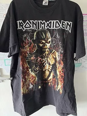 Buy Iron Maiden The Book Of Souls 2017 Tour T Shirt XL • 18.96£