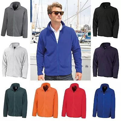Buy RESULT MICRO FLEECE JACKET Full Zip Outdoor Workwear Women Men Fleece Jacket 3XL • 15.49£