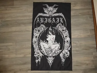 Buy Abigail Flag Flagge Poster Black Metal NunSlaughter Unholy Grave Funeral Winds • 25.69£