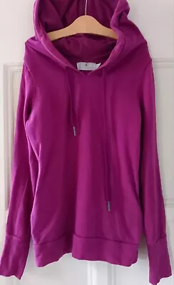 Buy Adidas By Stella McCartney Pink Fuchsia Hoodie XS EUR32 Quirky Perfect Gift • 29.99£